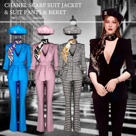 sims 3 chanel clothes